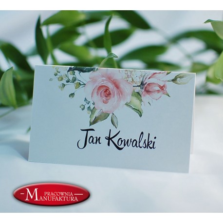 winietki karteczki na stoły