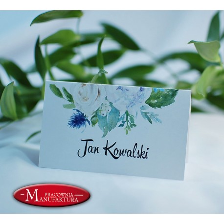 winietki karteczki na stoły