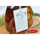 zawieszki na alkohol weselny greenery