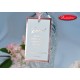 zawieszki na alkohol weselny rose gold