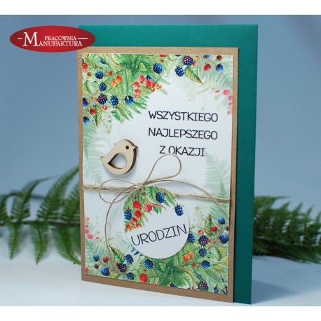 URC3 - ELEGANCKA KARTKA URODZINOWA