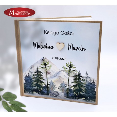 EKOLOGICZNA KSIĘGA GOŚCI WESELNYCH, ALBUM, FOTOBUDKA