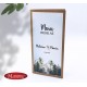 menu z motywem gór