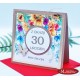 UR30-1 - KWIATOWA KARTKA URODZINOWA