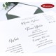 minimalistyczne zaproszenia ślubne
