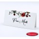 winietki pudrowy róż i bordo -  Sweet Rose