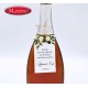 zawieszki na butelki, alkohol weselny białe kwiaty- White Flower