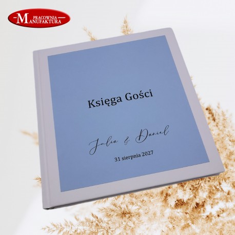 Księga Gości DUSTY BLUE