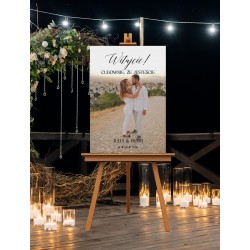 Tablica powitalna plakat