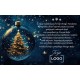 świąteczna kartka elektroniczna, e-kartka, kartka cyfrowa z logo firmy CrystalTree Deco