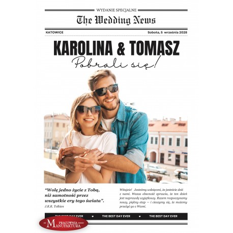 Gazetka Weselna – wyjątkowy dodatek do Waszego ślubu