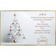 świąteczna kartka elektroniczna, e-kartka, kartka cyfrowa z logo firmy golden christams