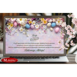 e-kartka, kartka elektroniczna z logo firmy