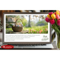 e-kartka, kartka elektroniczna z logo firmy